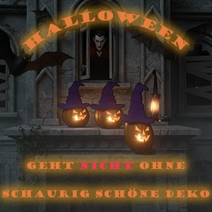 Gruseldeko zu Halloween
