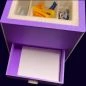 Preview: Desk organizer with neon LED motif