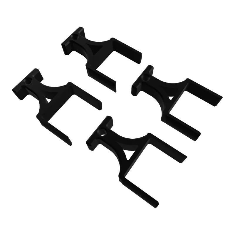 4er Set schwarze Demontage-Werkzeuge für Gardena SILENO Mähroboter aus recyceltem PETG von anyprint3d.