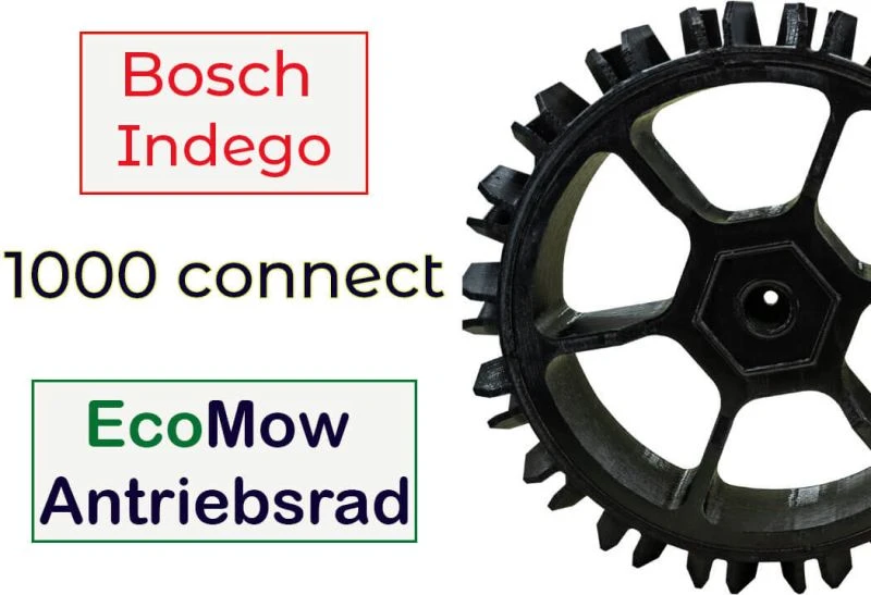 Indego 1000 connect drive wheel EcoMow
