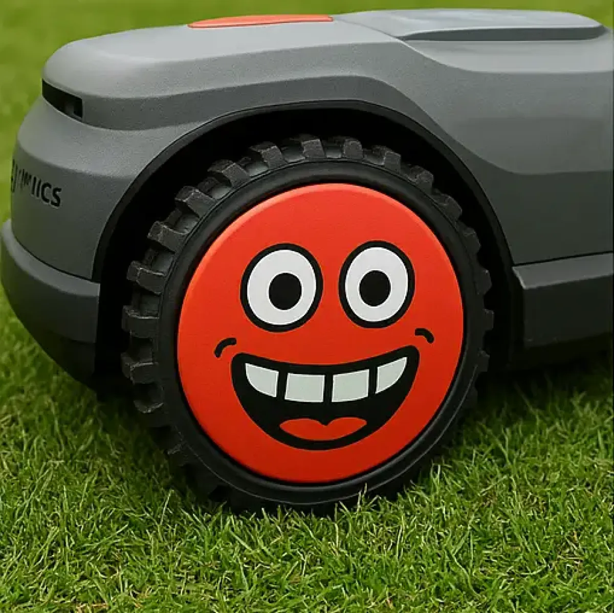 magnetische Radkappe „Smile“ für den Ecovacs GX GOAT