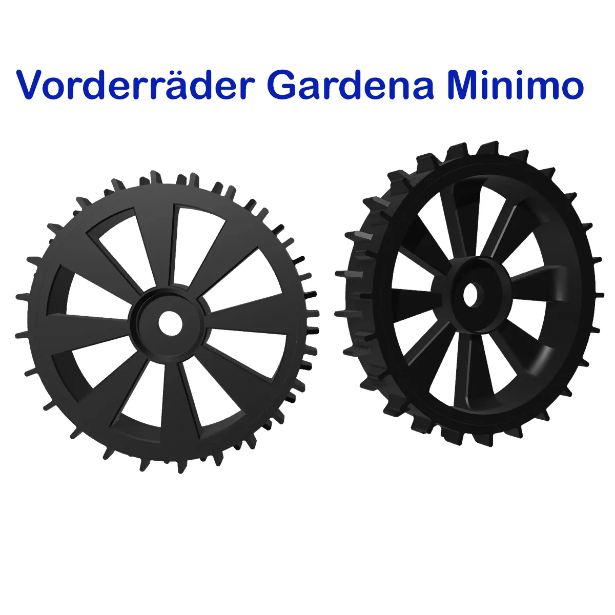 Vorderräder, Antriebsräder für Gardena Minimo Mähroboter