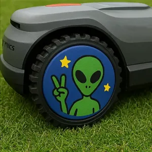 magnetische Radkappe „Alien“ für den Ecovacs GX GOAT