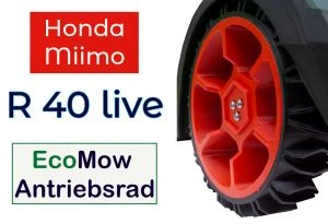 Honda Miimo R40 EcoMow drive wheel