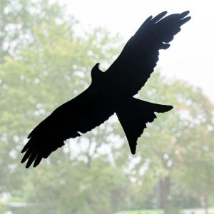 Fensterdeko Milan schwarz